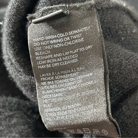 Maeve Anthropologie Sweater Lupita V-Neck Women's Black Size XS - Picture 5 of 7